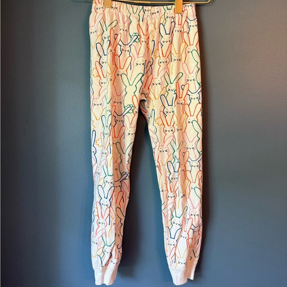 Hanna Andersson Colorful Bunny Print Pajama Pants